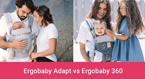 en que se diferencia la ergobaby adapt de la 360