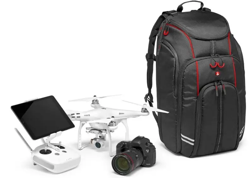 mochila profesional para drones